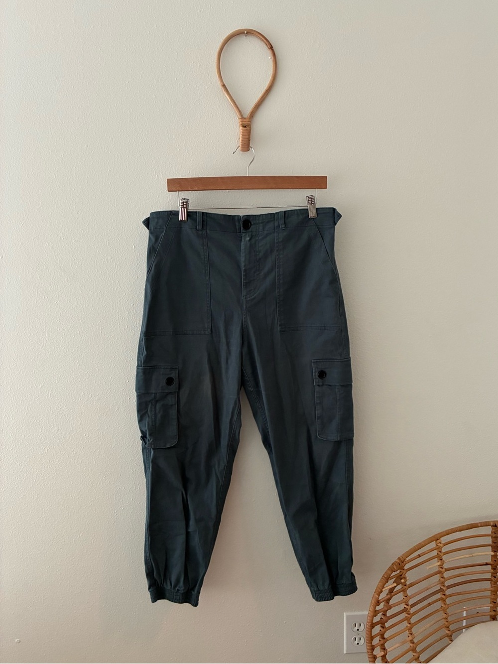 Wondery Isabel Pant in Slate Blue